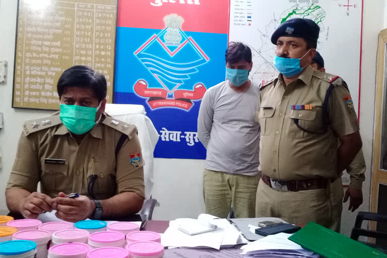 भगवानपुर पुलिस की कार्रवाई