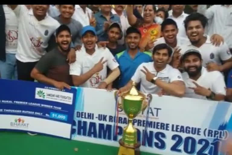 THPL team wins match in First Delhi UK Rural Premier League