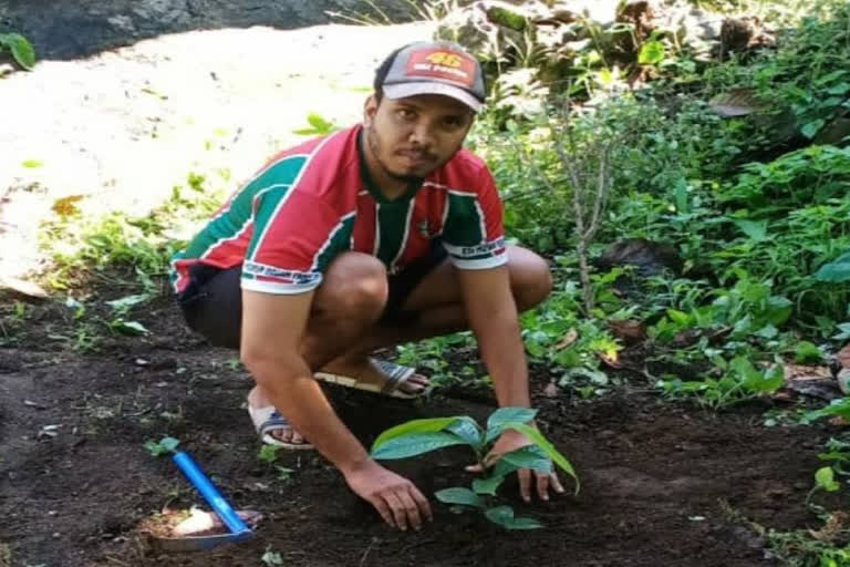 Initiative of Tree Plantation by Mohun Bagan Supporters of Kerala