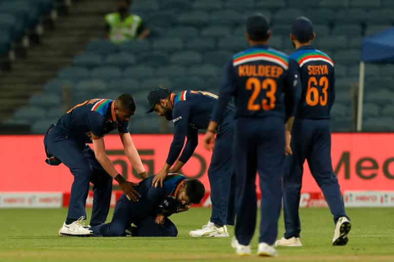 Players of both the teams were injured in the first ODI being played in Pune.