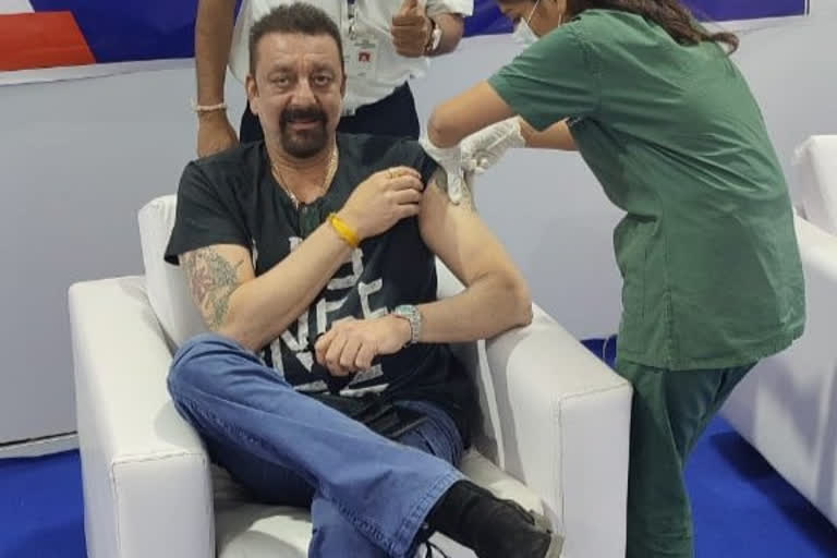 Sanjay Dutt Gets His First COVID-19 Vaccine Shot