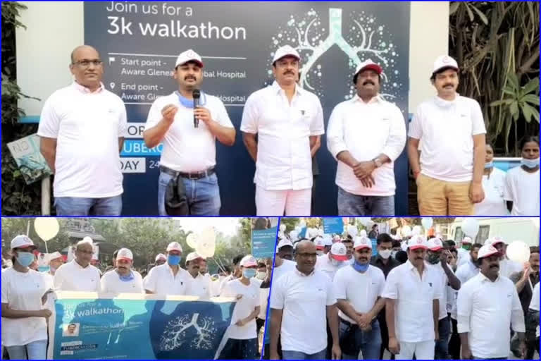 mla devireddy Sudhir Reddy started world tb 3k rally at saroornagar