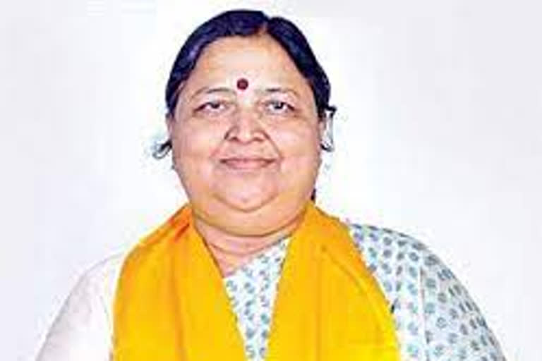 Panabaka Lakshmi files nomination as TDP candidate for Tirupati Lok Sabha by-election