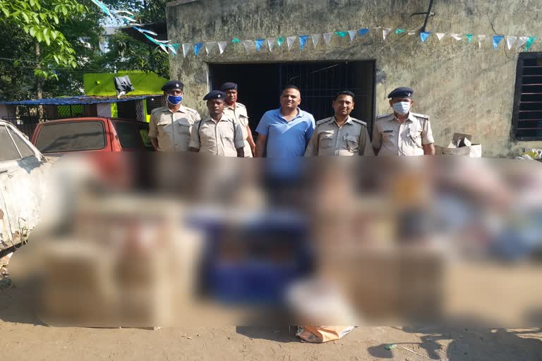 60 cartons of liquor recovered in Hazaribagh