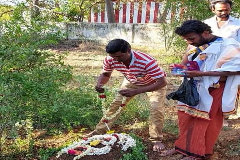 monkey  Funeral in Srirangapatna