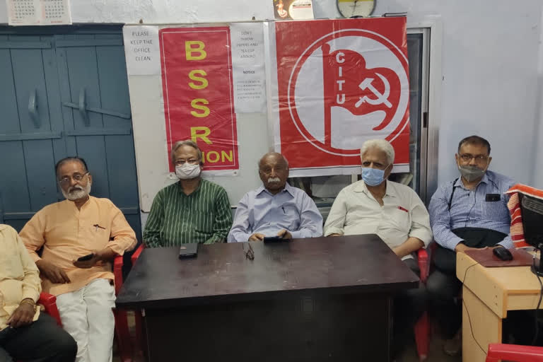 Labor unions announced shutdown of India on 26 March in ranchi