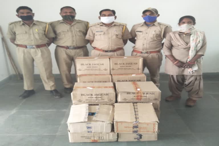 Illegal liquor seized  Illegal liquor seized in Deogarh  Illegal liquor  अवैध शराब  शराब बंदी  राजसमंद न्यूज  देवगढ़ न्यूज  अवैध शराब जप्त