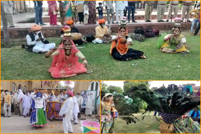 राधा-कृष्ण की बृज होली  Braj Festival in Deeg