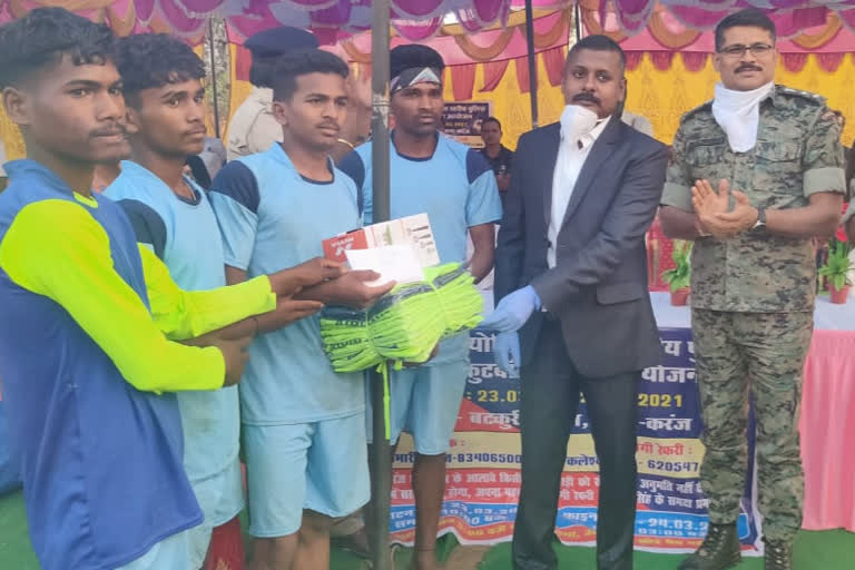 Two-day football tournament concludes  in gumla