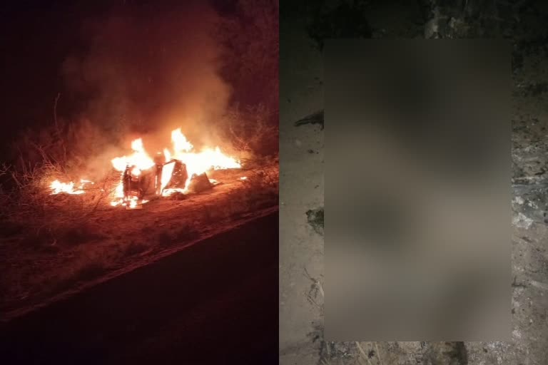3 soldiers burnt alive in Sriganganagar, army Gypsy overtunred