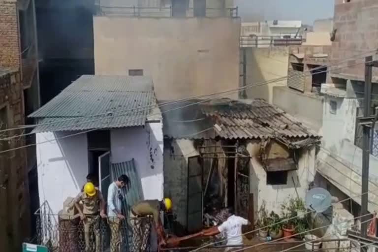 Fire accident in Jodhpur, जोधपुर न्यूज