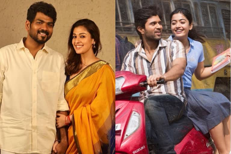 Vijay-Rashmika and Nayanatara-Vignesh couple photos viral in social media