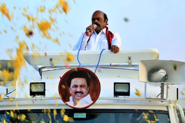 I-T raid in 10 places belongs to dmk mla candidate E.V. velu