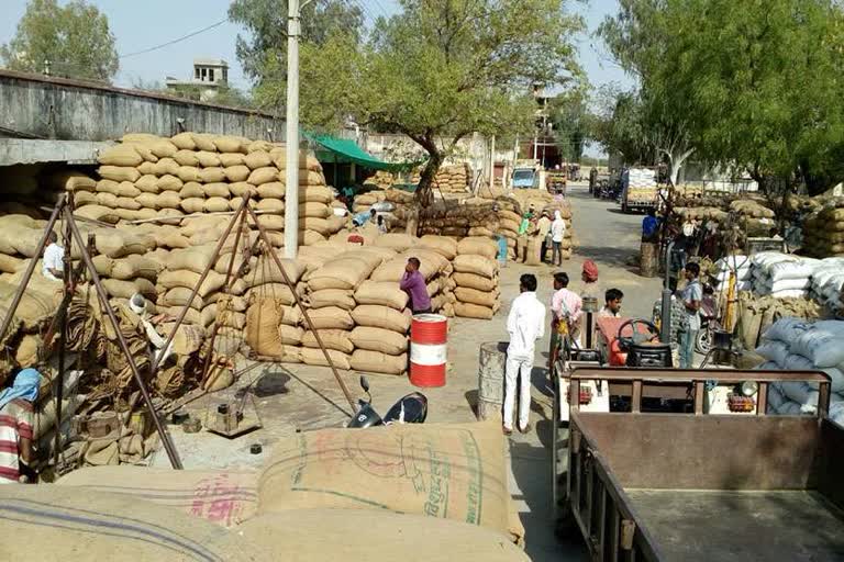 haryana anaj mandi strike