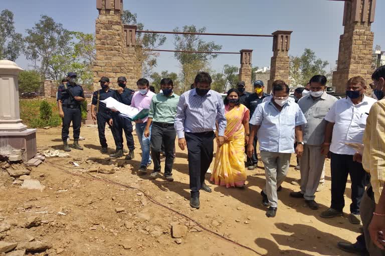 UDH Minister Shanti Dhariwal,  Minister Shanti Dhariwal on Kota tour