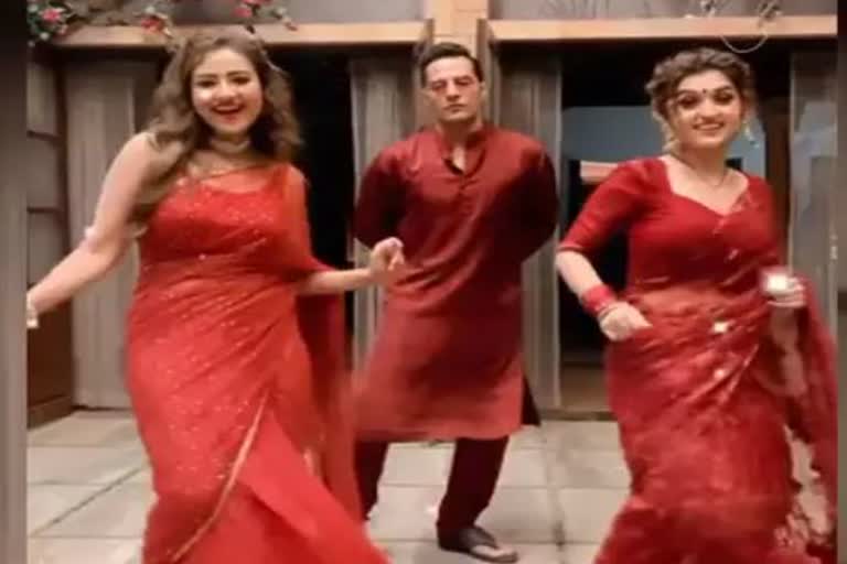 mithun-chakraborty-daughter-in-law-madalsa-sharma-dance-on-dont-rush-video-viral