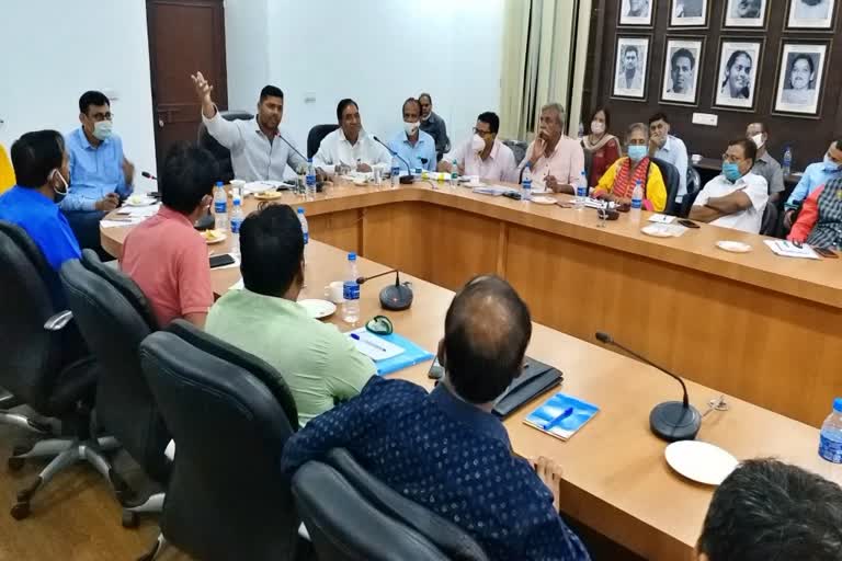 Sports Minister Ashok Chandna,  Rajasthan Sports Department Meeting