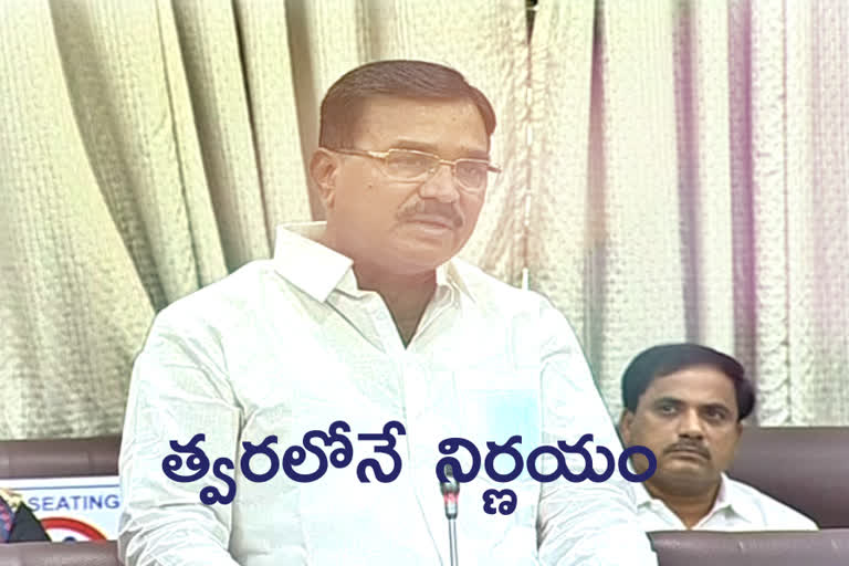 niranjan reddy, agriculture minister