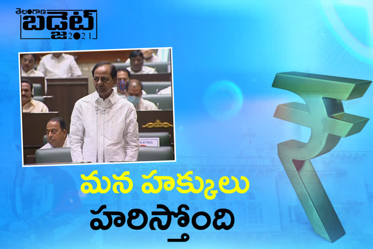 Telangana Assembly, CM KCR