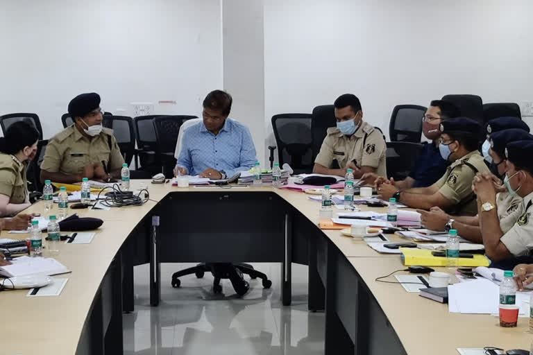 police department meeting,पुलिस विभाग की बैठक