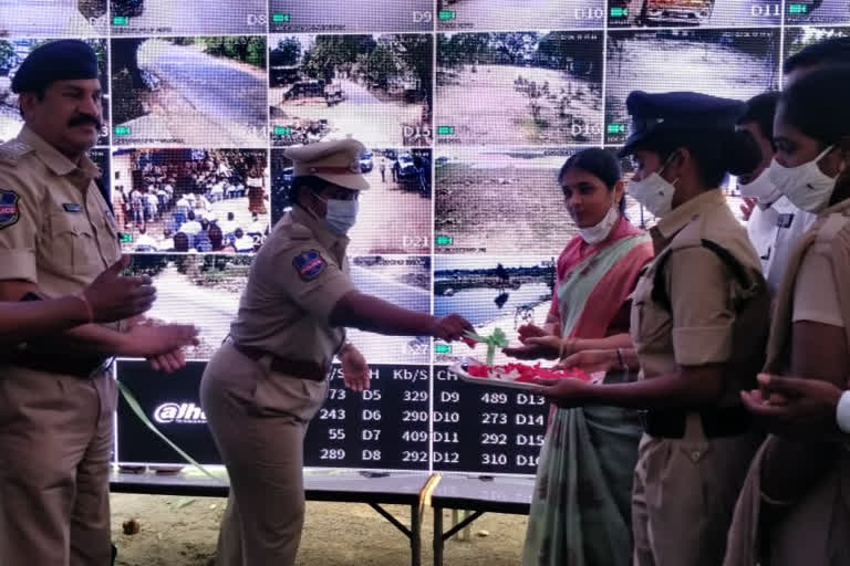 CCTV cameras have been set up in warangal