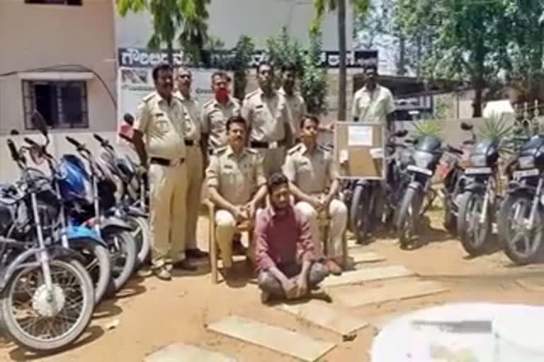 Inter State Theft accused arrested in Chikkaballapur