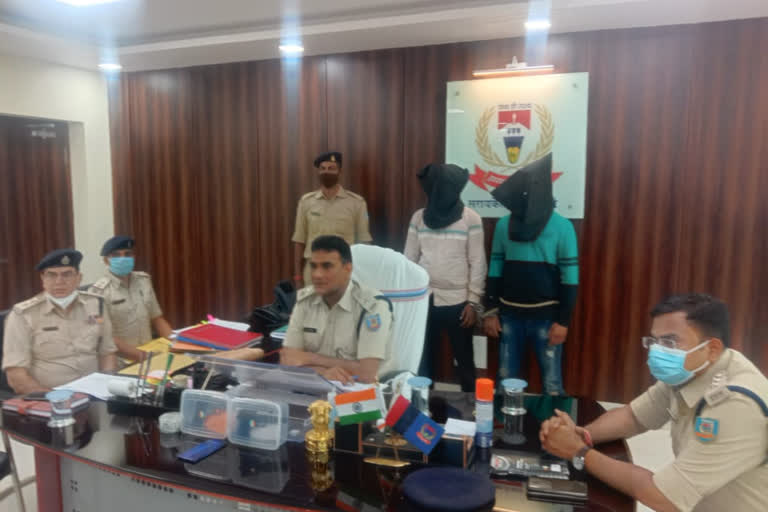 Two criminals arrested from Inchagarh of seraikele