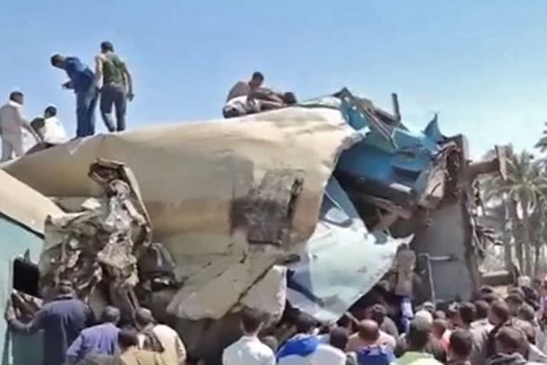 32 Killed, 66 Injured As Two Trains Collide In Egypt