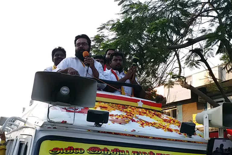 sarath kumar election campaign