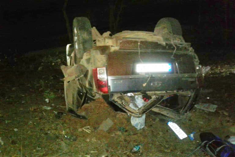road accident in Dhamtari