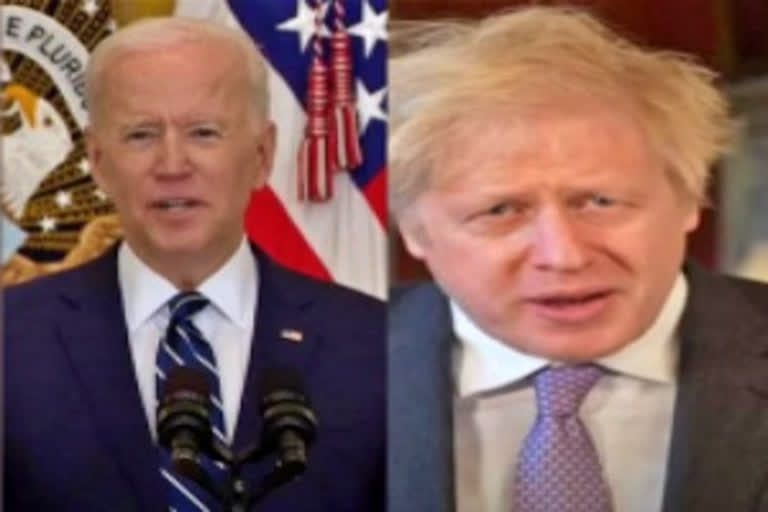 US President Joe Biden and British Prime Minister Boris Johnson