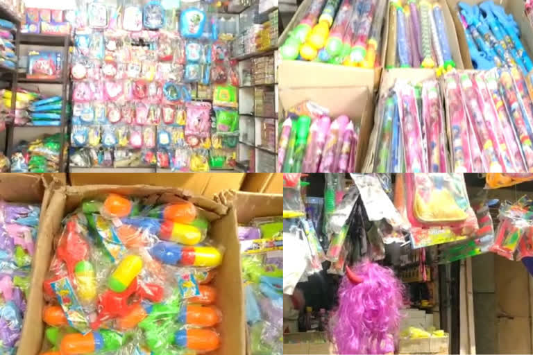 silence in the market just before chhoti holi shopkeepers upset