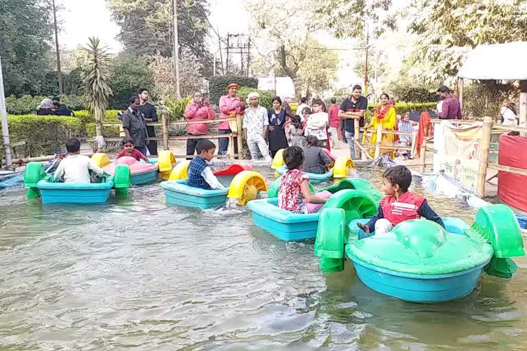 people reached park in patna