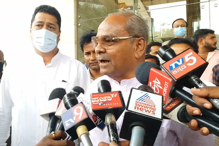 Minister Umesh Katti about Mangala Angadi contest in byelection