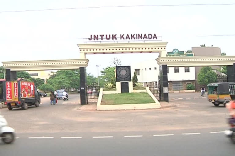 jntu kakinada online classes, jntuk decided to conduct online classes