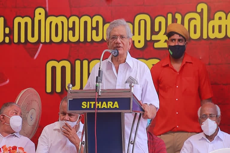 election  Sitaram Yechury  ഇടതുപക്ഷം  സിപിഎം  കമ്മ്യൂണിസ്റ്റ്  CPM  സീതാറാം യെച്ചൂരി