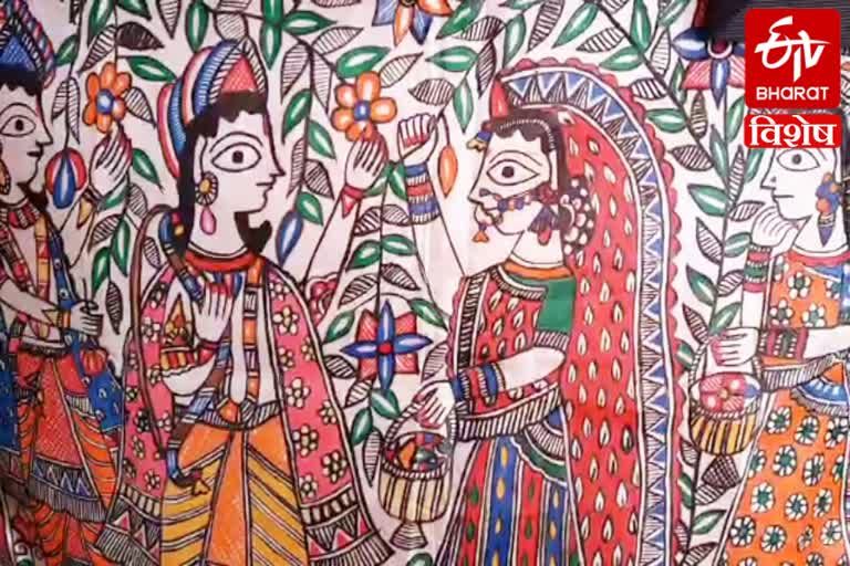 History of madhubani painting