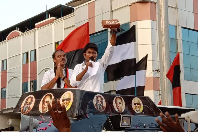 Udayanithi Stalin's campaign in Pudukkottai