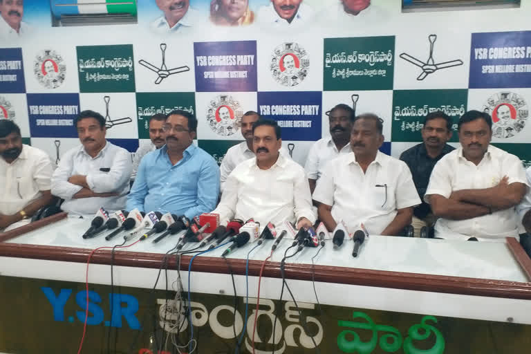 Sarvepalli MLA Kakani Govardhan Reddy