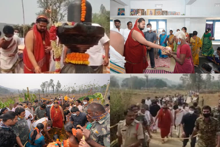 Hindu Dharma Prachara Yatra ended in the  visakha agency