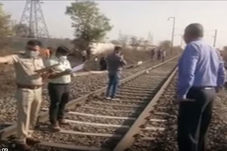 One of the dead was a railway employee.