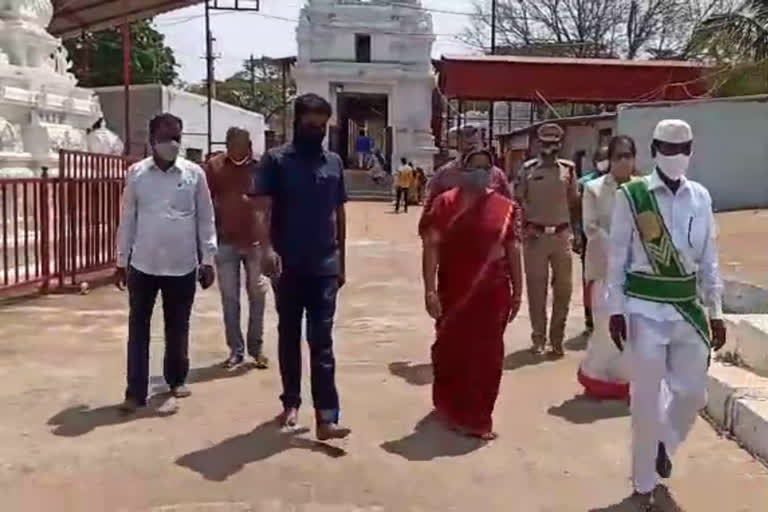 Ananthagiri, Anantha padmanabha Swamy temple,  Lucknow High Court Judge Sangeetha