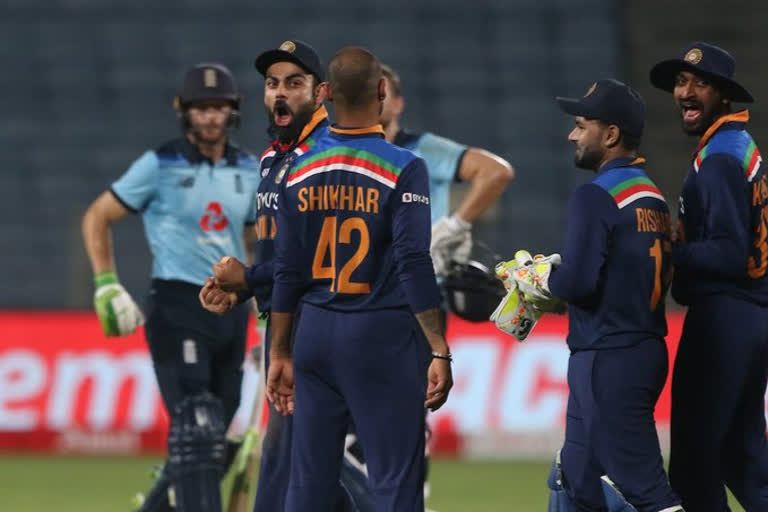 India vs England, 3rd ODI : India beat England by 7 runs