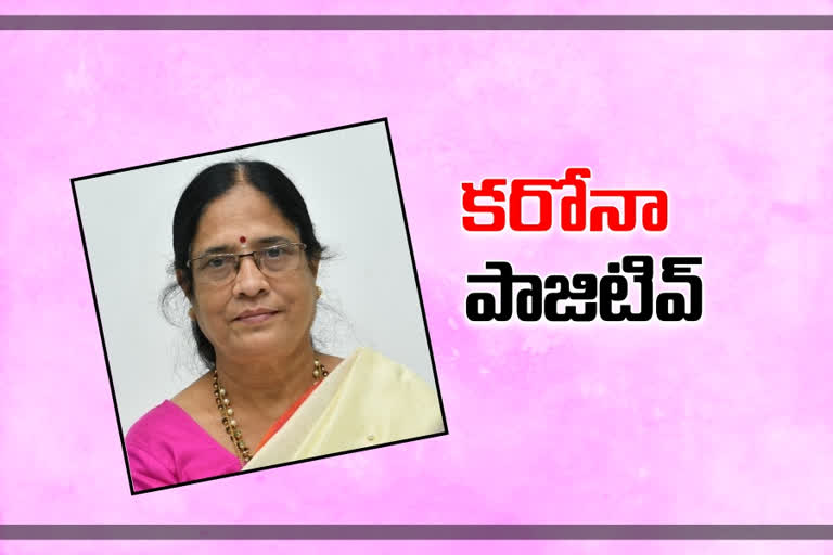 trs mlc Surabhi Vani, corona positive