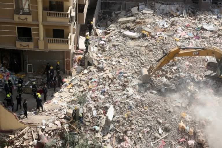 Egypt building collapse