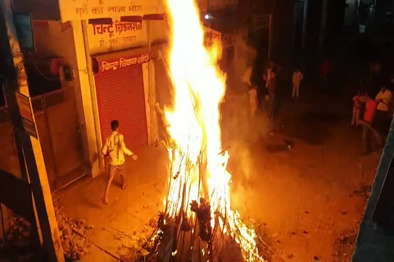 holika dahan celebrated in rewari