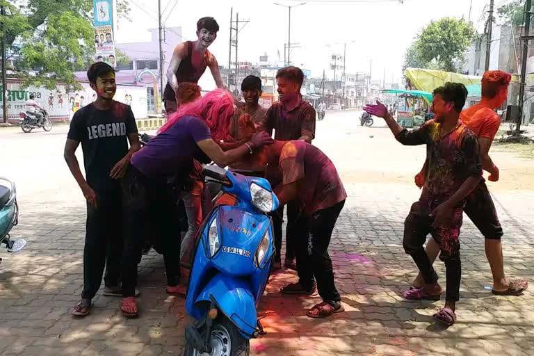 Holi festival in Raipur