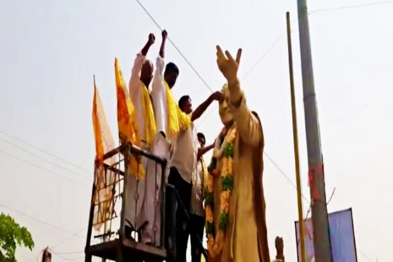 tdp anniversary celebrations, tdp anniversary at kollapur in nagarkurnool