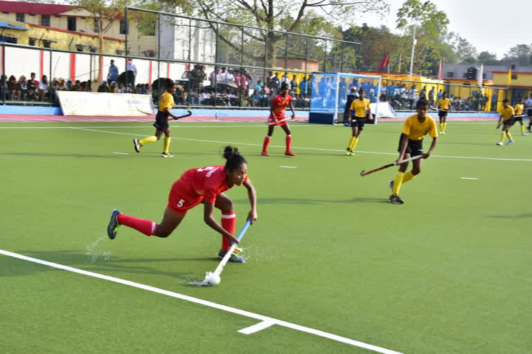 Junior National Women Hockey Championship in Simdega