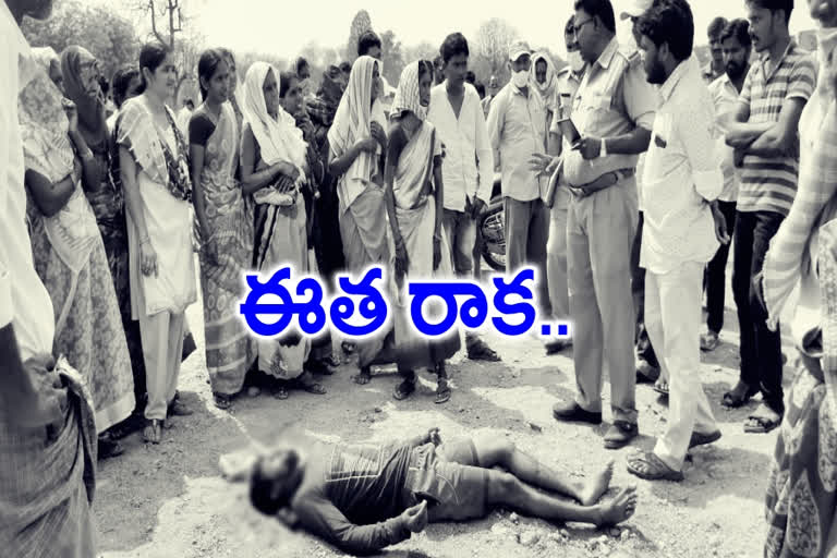 khammam district crime news, could not swim person died